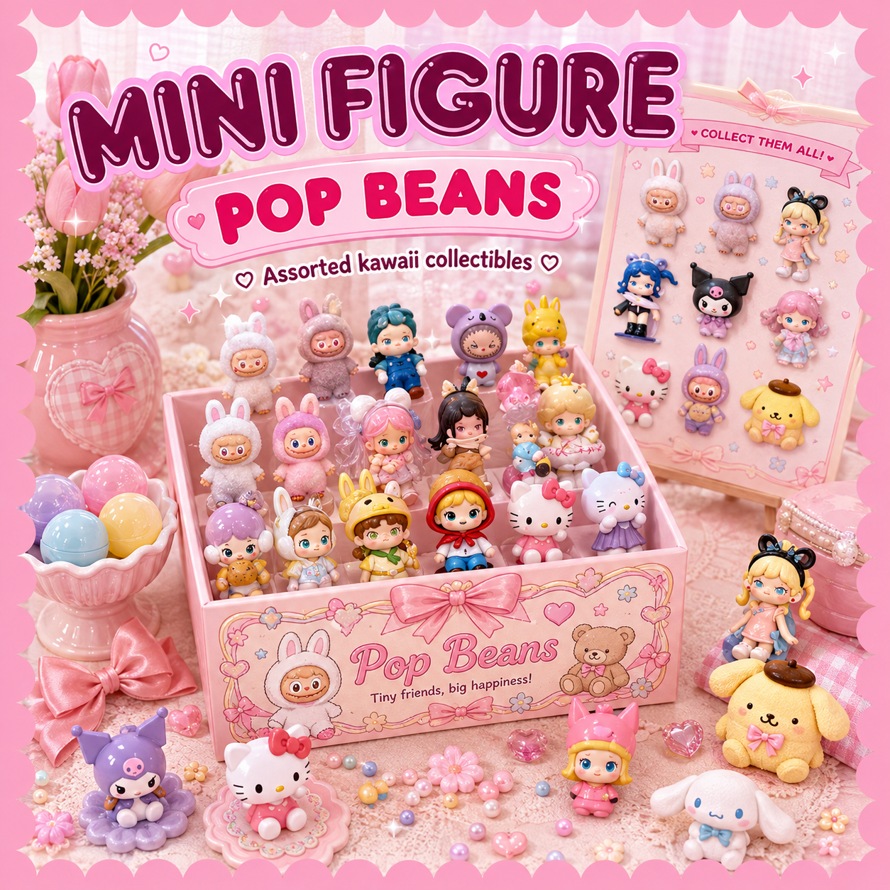Pop Beans Mini Figure Bundle