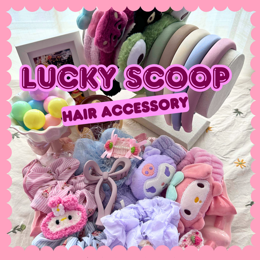 🎀 Lucky Hair Accessories Bag (at least 10 bags + 2 gifts)