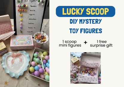Lucky Scoop - DIY Mystery Toy Figures